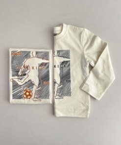 بلوز نخ پنبه پسرانه طرح فوتبالیست