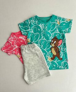 تیشرت شلوارک ترک طرح جری