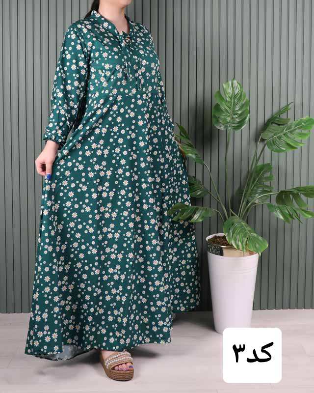 پیراهن کلوش بابونه# 7062 - Image 4