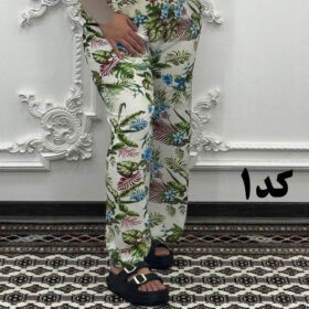 شلوار طرح دار خارجی
