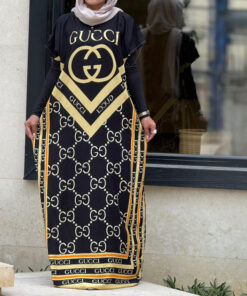 پیراهن پانچ بلند طرح دار