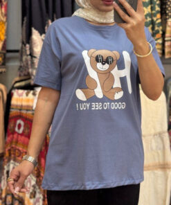 تیشرت سوپر نخ خرس عینکی