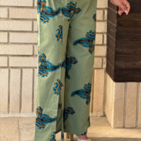 شلوار لینن طرح ایتالیایی