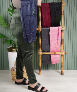 شلوار مخمل کوبیده