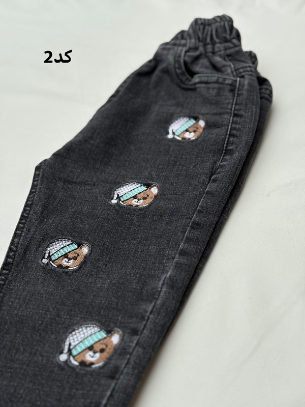 شلوار لی گلدوزی 7247 - Image 4