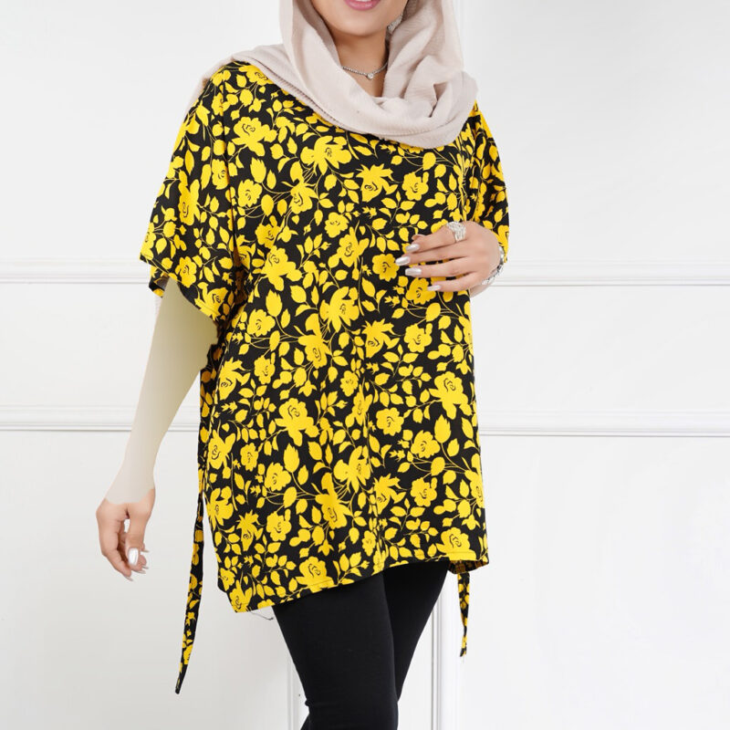 بلوز نخی مریم گلی 3059 - Image 6