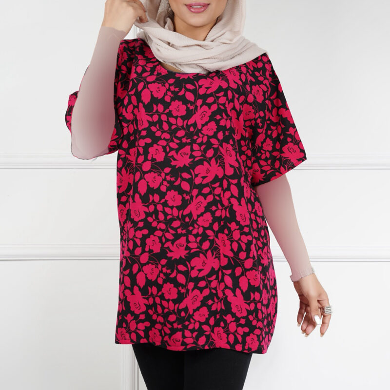 بلوز نخی مریم گلی 3059 - Image 4