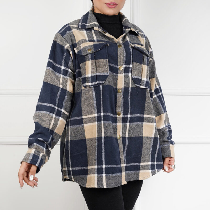 شکت چهارخونه پشمی