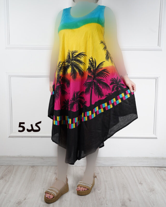 سارافون هندی نخل هوایی# 7318 - Image 6