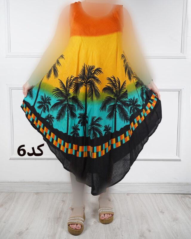 سارافون هندی نخل هوایی# 7318 - Image 7