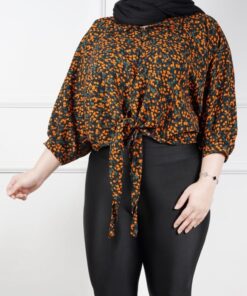 شومیز گره ای پفکی تولیدی بازار بزرگ