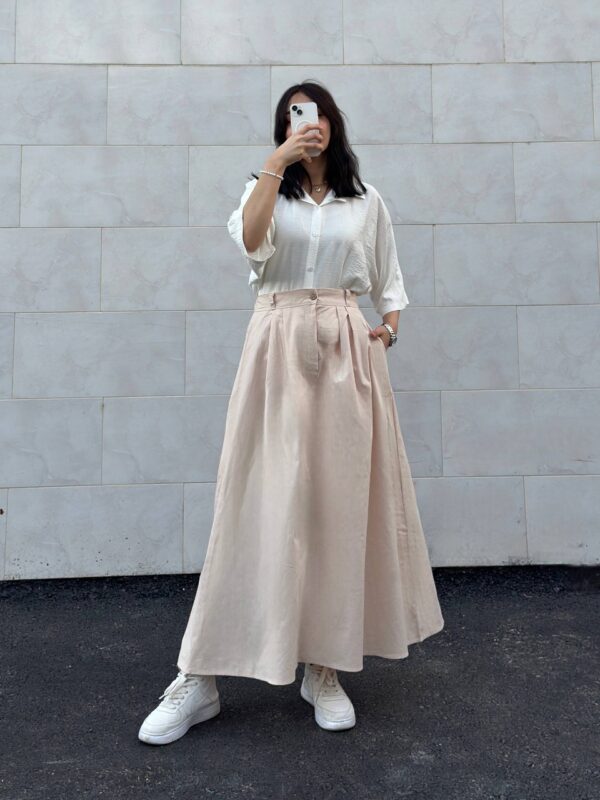 دامن لینن رامفوس 7330 - Image 9