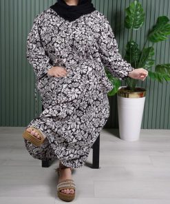 پیراهن قواره بزرگ هندی