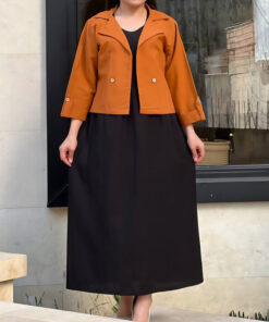 کت سارافون یقه انگلیسی