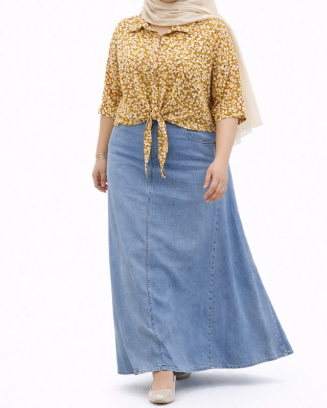 شمیز گره ای پفکی 7378 - Image 7