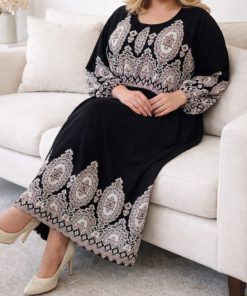 ساحلی بیگ سایز طرح اندونزی آینه