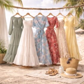 پیراهن ساحلی و ماکسی