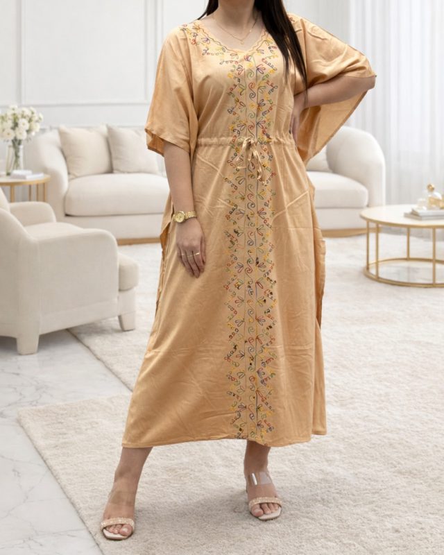 ساحلی پانچ گلدوزی هندی رونیس SH7402 - Image 9