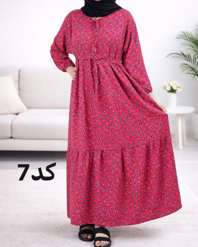 پیراهن ساحلی پفکی A7413 - Image 7