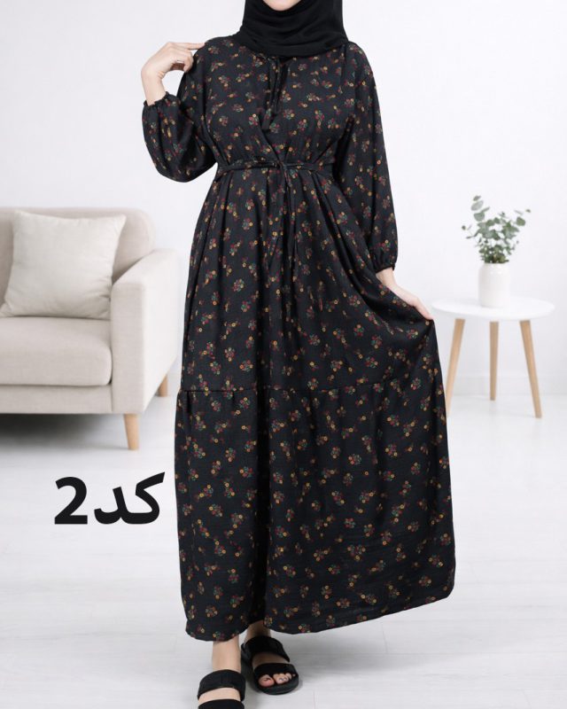 پیراهن ساحلی پفکی A7413 - Image 2