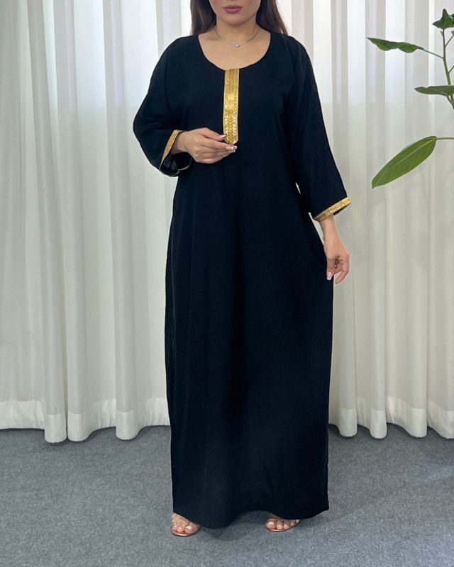 ساحلی طلاکوب نخی A7474 - Image 2