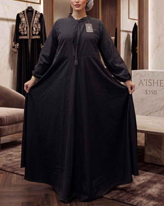 پیراهن تمام کلوش مشکی