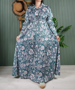 پیراهن ساحلی کلوش لیزو