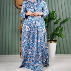 پیراهن ساحلی کلوش ستاره