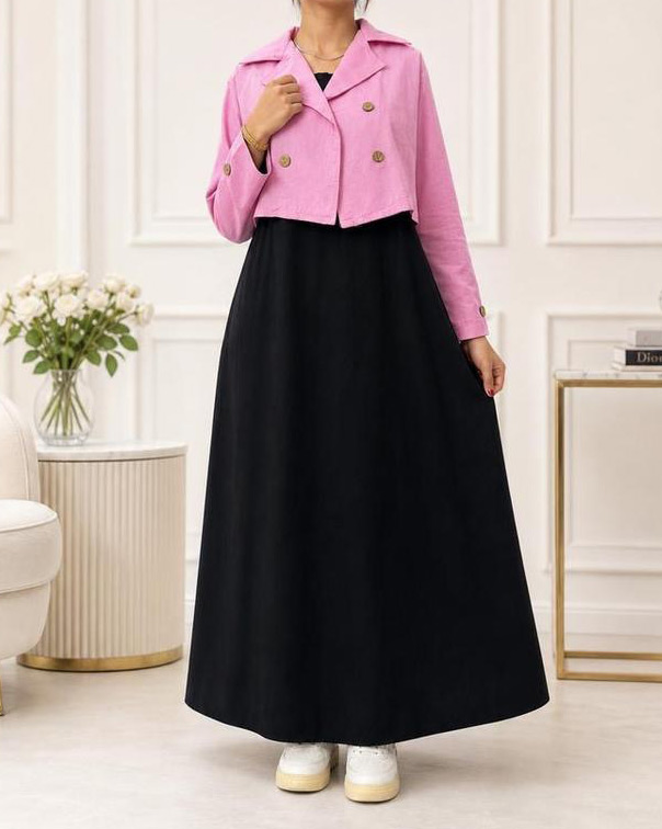 کت سارافون یقه انگلیسی 7549 - Image 8
