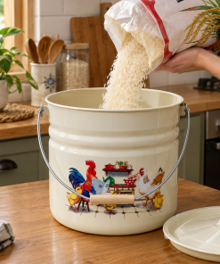 سطل ۱۲ لیتری خروس لعابی روس