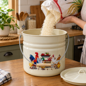 سطل ۱۲ لیتری خروس لعابی روس