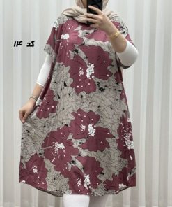 پیراهن کلوش حاشیه دار یسنا