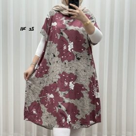 پیراهن کلوش حاشیه دار یسنا