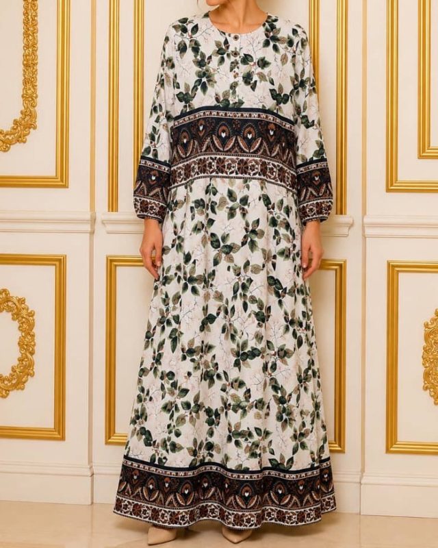 پیراهن زنانه شیردهی شیوان 7634 - Image 4