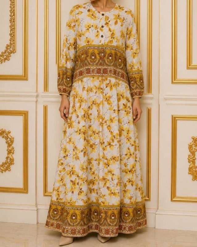 پیراهن زنانه شیردهی شیوان 7634 - Image 5