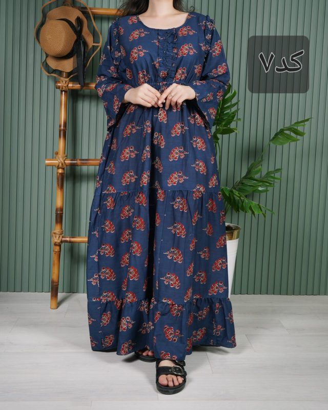 پیراهن زنانه عروسکی هندی یمرلی 7716 - تصویر 2