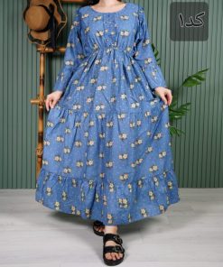 پیراهن زنانه عروسکی هندی تاج محل