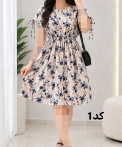 پیراهن کوتاه کمرکش