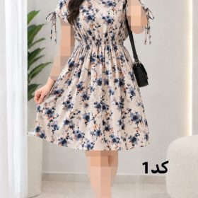 پیراهن کوتاه کمرکش