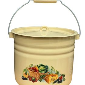 سطل ۱۲ لیتری لعابی روس طرح کدو جدید