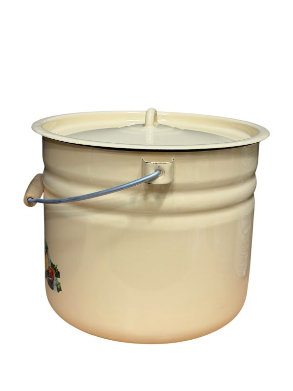سطل 12لیتری لعابی روس کدو جدید 7638 - تصویر 2