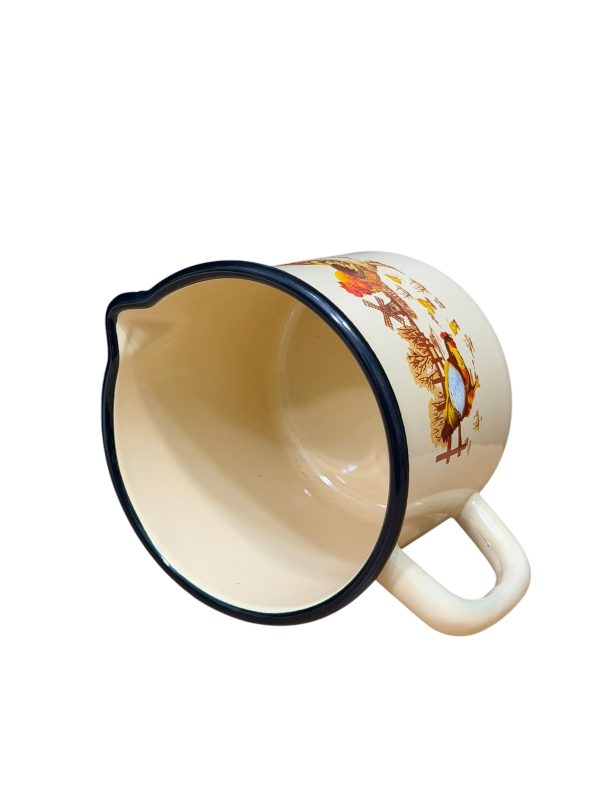 پارچ 1.4 لیتری لعابی روس خروس مزرعه 7694 - تصویر 3