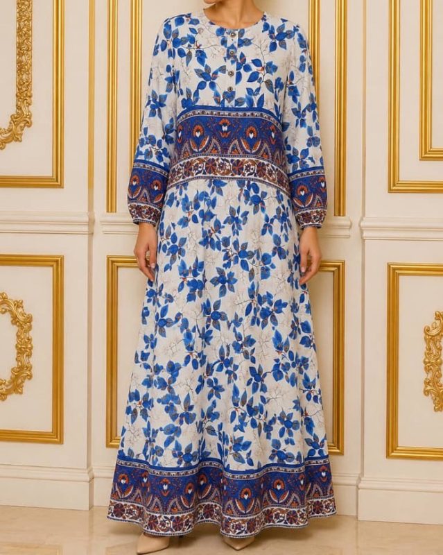 پیراهن زنانه شیردهی شیوان 7634 - Image 6