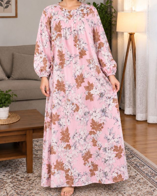 پیراهن زنانه آزاد نخ خارجی 7700 - تصویر 7