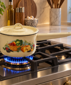 شیرجوش دربدار 1.5 لیتری لعابی روس کدو
