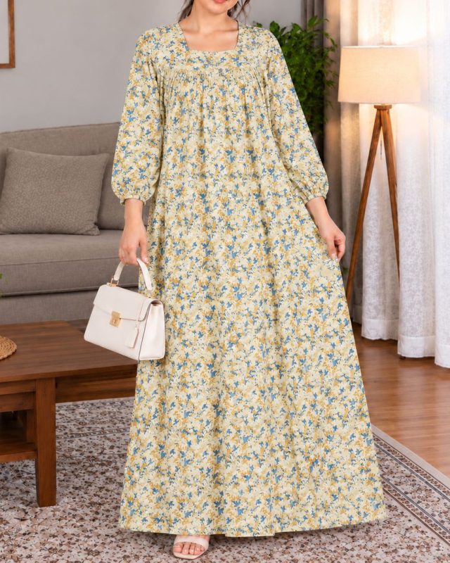 پیراهن زنانه آزاد نخ خارجی 7700