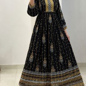 پیراهن زنانه کورتی سایزبزرگ طلاکوب هندی